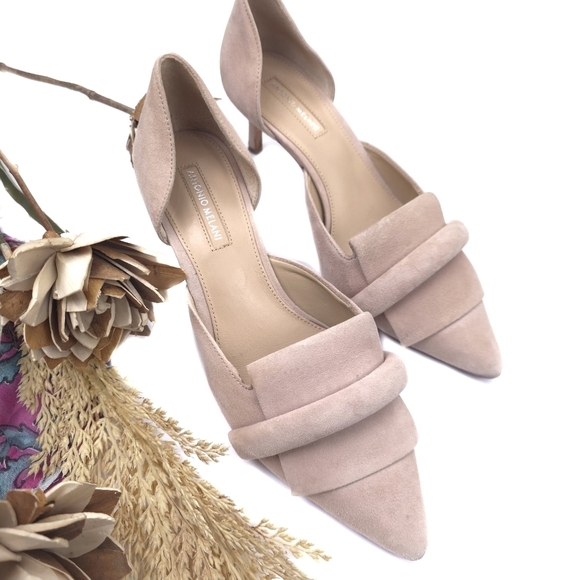 Franco Sarto Shoes - 🔴 Antonio Melanie Women's Tan Kitten Heels Sz 7